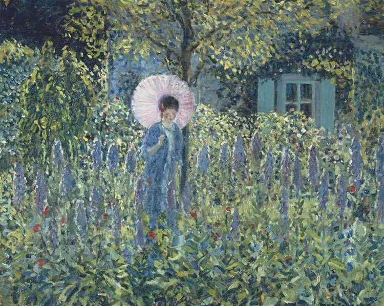 Frederick Carl Frieseke : From Auction Records