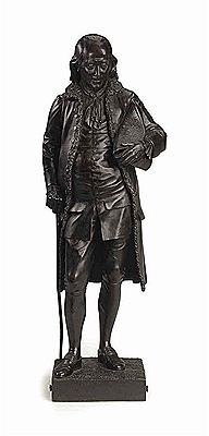 Richard Saltonstall Greenough : A BRONZE BUST OF BENJAMIN FRANKLIN