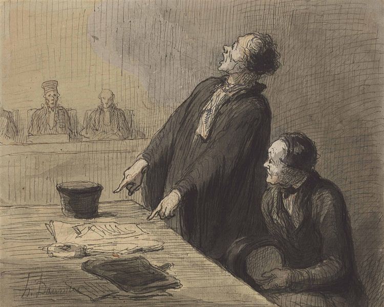 Honore Daumier : From Auction Records