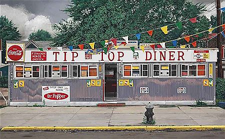 John Baeder : Tip Top Diner