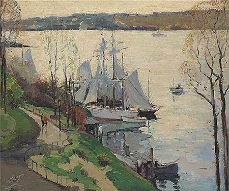 Anthony Thieme : 79th Street Boat Basin, New York