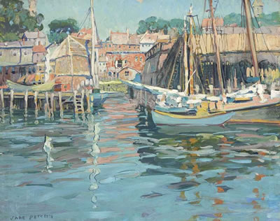 Jane Peterson : Gloucester Harbor