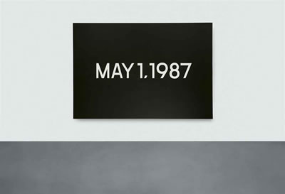 On Kawara : May 1, 1987