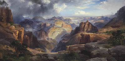 Thomas Moran : The Grand Canyon of the Colorado