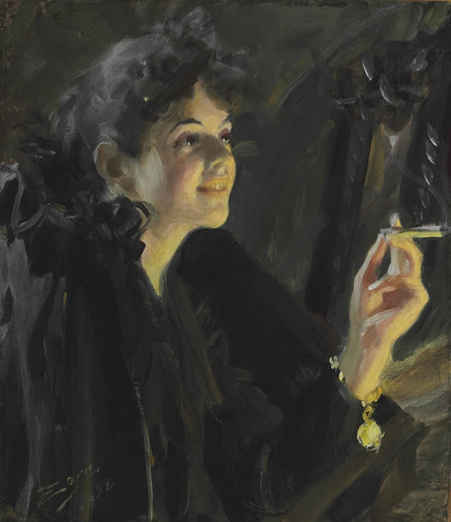 Anders Zorn : From Auction Records