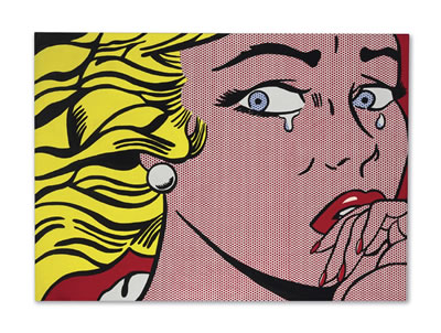 Elaine Frances (Horan) Sturtevant : Lichtenstein, Frighten Girl