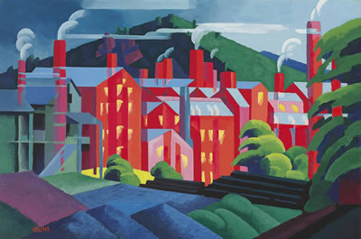 Oscar Bluemner : Jersey Silkmills