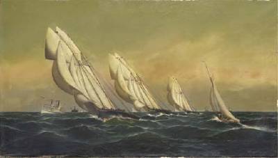 Antonio Nicolo Gasparo Jacobsen : New York Yacht Club Members Race