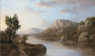 Robert Seldon Duncanson : Landscape