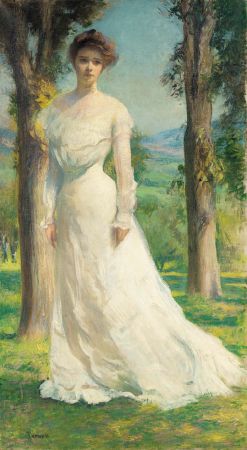 Edmund Charles Tarbell : Margaret Under the Elms