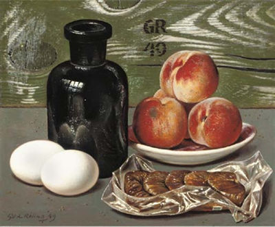 Gerard Victor Alphons Roling : A still life with peaches