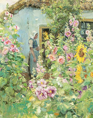 Paul Rink : In the flower garden