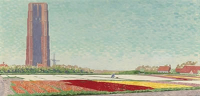 Jan Heyse : Bulb fields near Westkapelle