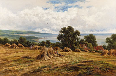 Henry Hillier (Henry Hillier) Parker : Harvesting by the Sea