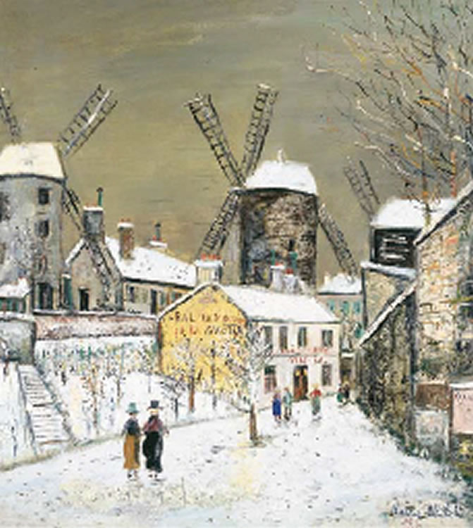 Maurice (Valadon) Utrillo : From Auction Records