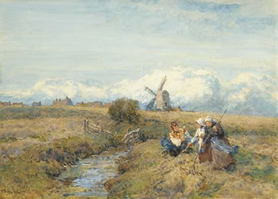 Robert Thorne Waite : Haymaking