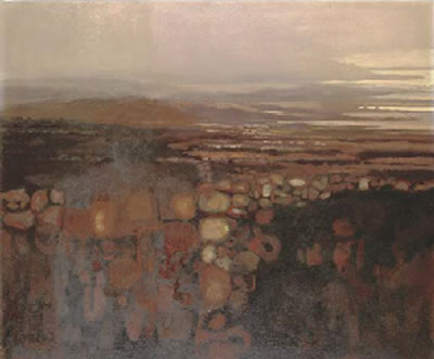 Arthur Armstrong : Evening landscape