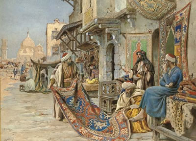 Enrico Nardi : An oriental market