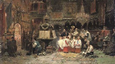 Jose Benlliure Y Gil : The boys' choir