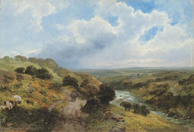 James Peel : On the Tweed Near Norham