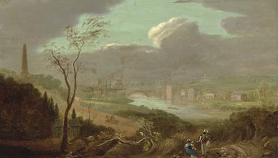 William II Sadler : View of Dublin from Phoenix Park