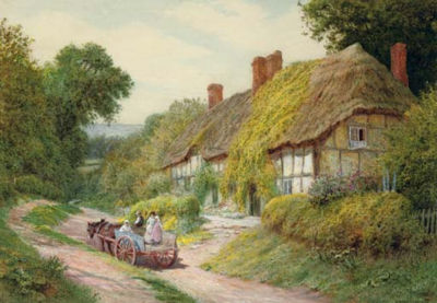 Arthur Claude Strachan : Ahton-under-Hill, Worcestershire