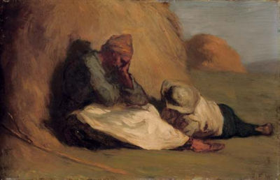 Jean-Francois Millet : La Méridienne, or Le Midi