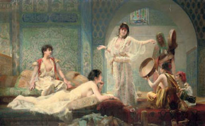 Paul Alexandre Alfred Leroy : In the harem