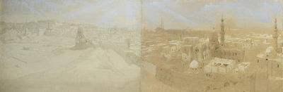 David Roberts : Panorama of Cairo