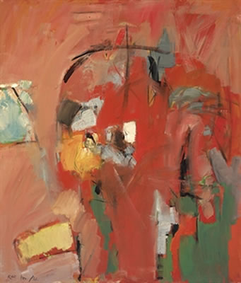 Robert Medley : Red and green figuration