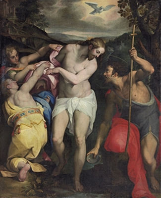 Orazio Samacchini : The Baptism of Christ