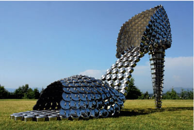 Joana Vasconcelos : Marilyn; in 2 parts