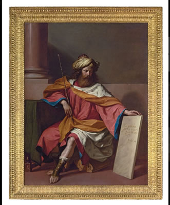 Giovanni Francesco (Guercino) Barbieri : King David