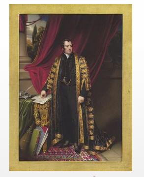 Henry Pierce Bone : John Charles Spencer, Viscount Althorp, 3rd Earl Spencer (1782-1845), as Chancellor of the Exchequer