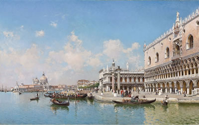 Federico Del Campo : The Doge's Palace and Santa Maria della Salute