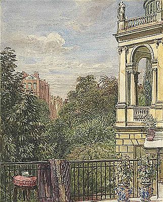 David Cox the Elder : View from St James's Place