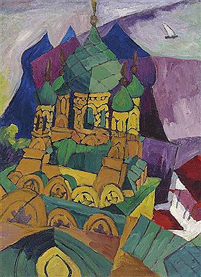 Aristarkh Lentulov : Church in Alupka