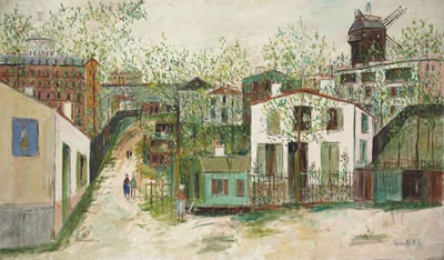 Maurice (Valadon) Utrillo : Le maquis de Montmartre