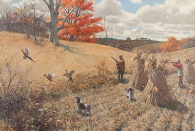 Aiden Lassell Ripley : Springers and Pheasants