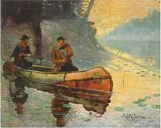 Benton Henderson Clark : Canoe Trip