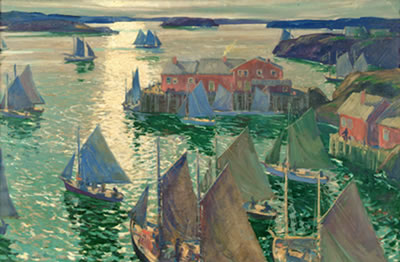 Jonas Lie : IN THE PATH OF THE SUN