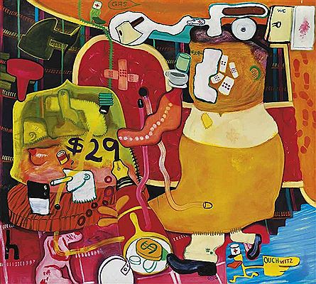 Peter Saul : MAD DOCTER