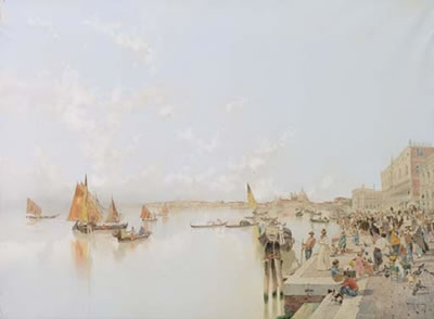 Raffaele Mainella : Lagoon in Venice