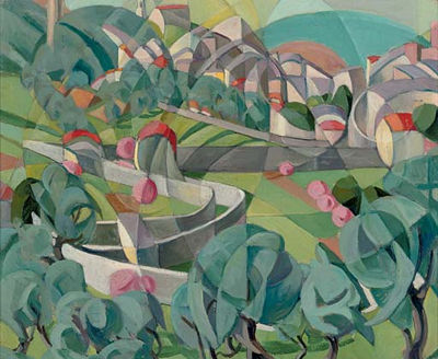 Mary Swanzy : Cubist Landscape