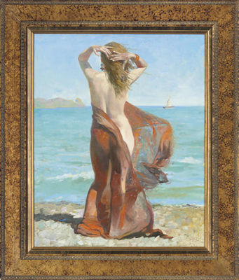 Denis Chernov : A maiden on the shore