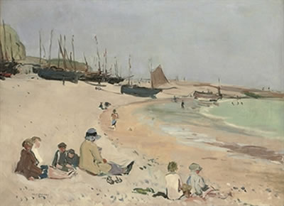 Philip Naviasky : The Beach, Hastings