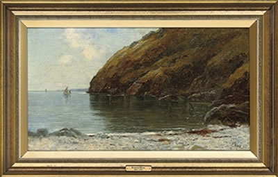 Richard Wane : Fishing boats in a bay; and Fishing boats off the coast ; A pair (2)