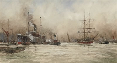 William Minshall Birchall : London's Waterway