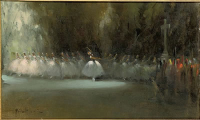 Juan Giralt-Lerin : The Dance of the Swans, Act II of Swan Lake