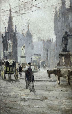 Pierre Adolphe Valette : Study for Albert Square